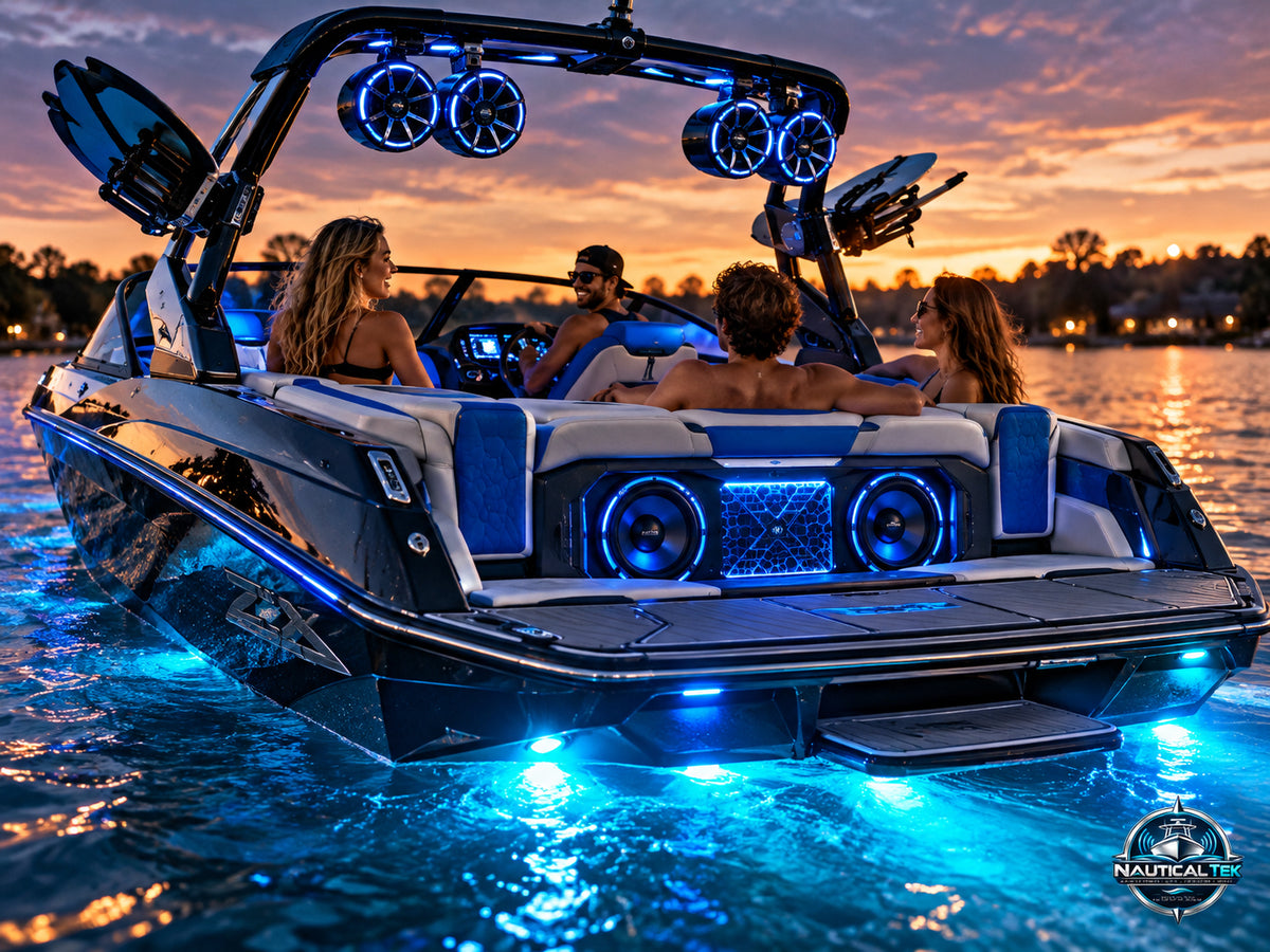 JL Audio MHD900/5 | 900W 5-Channel Marine Amplifier